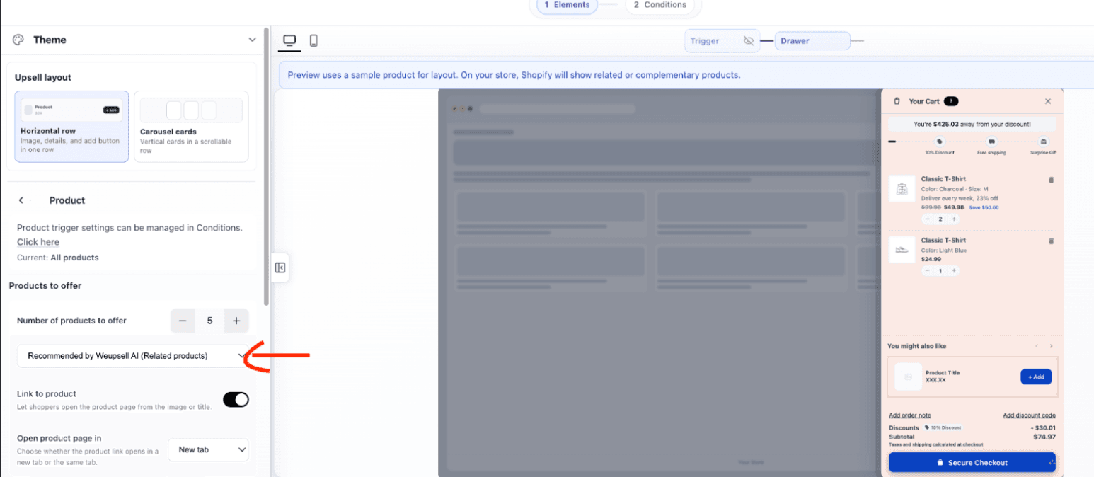 Step 3: Configure AI Product Recommendations