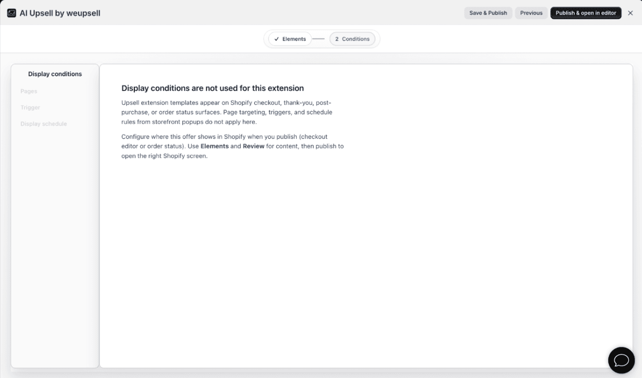 Step 3: Save and Publish Template