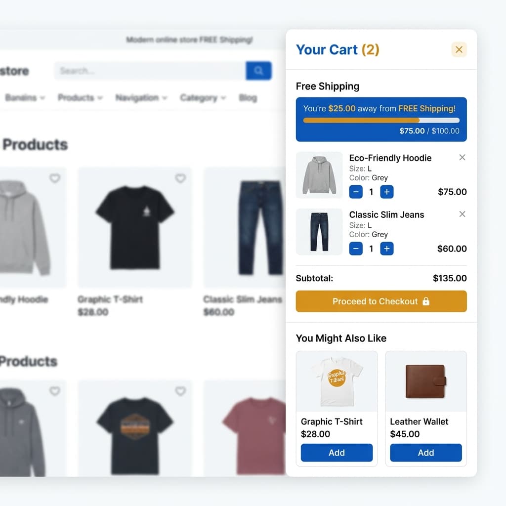 Increase Cart Value Before Checkout