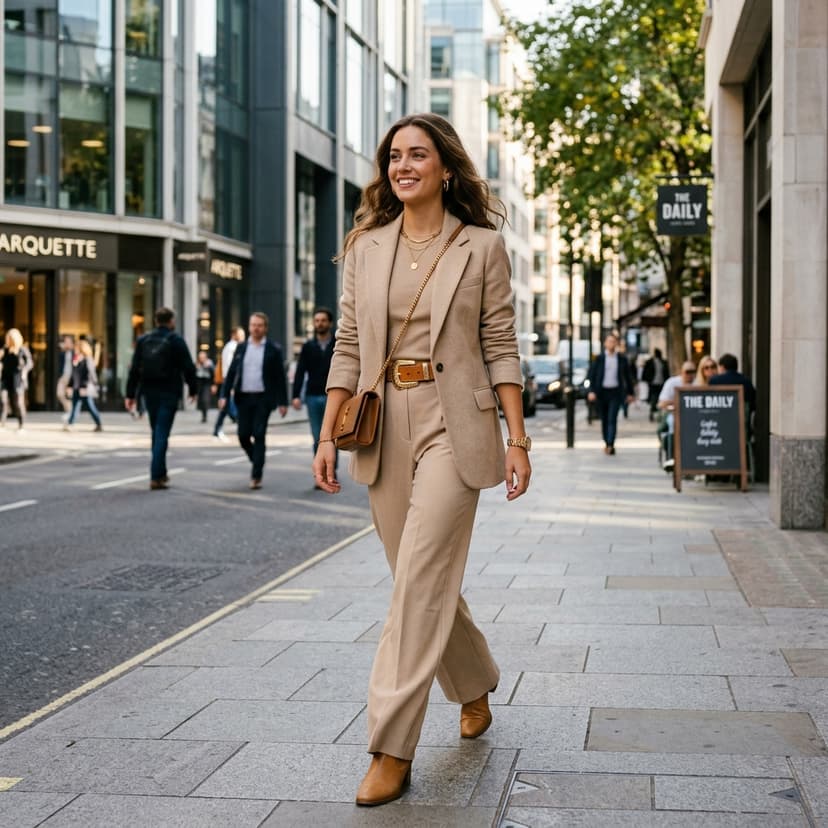 Fashion influencer post