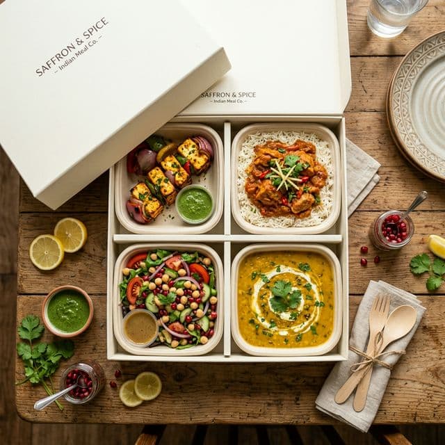 Premium Indian meal box