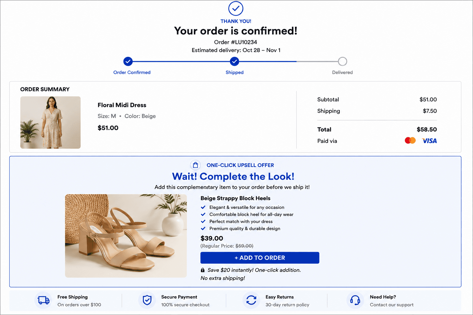 Continue Selling After the Purchase