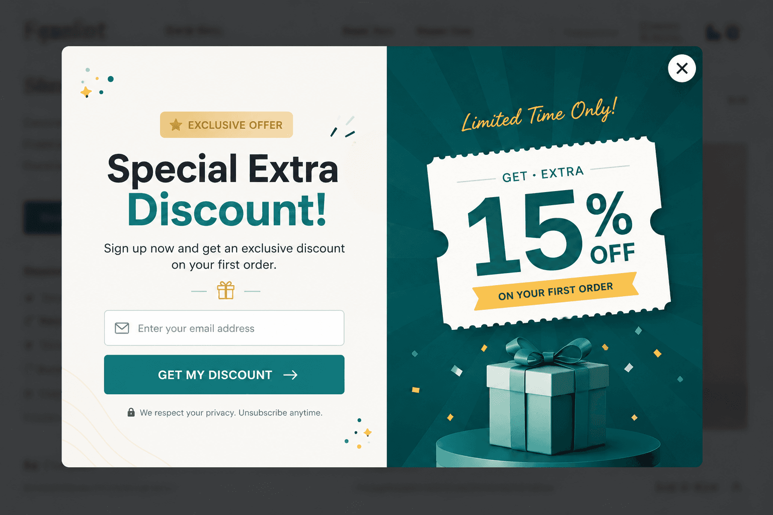 Exclusive Special Extra Discount