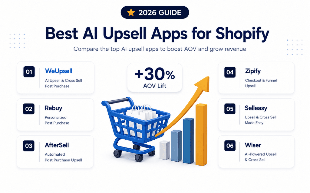 Best Shopify AI Upsell Apps