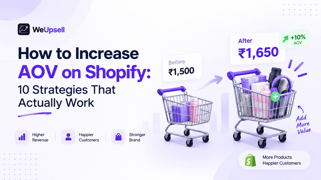 How to Increase AOV on Shopify: 10 Strategies That Actually Work